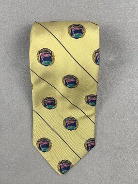 Robert Talbott Los Angeles Country Club LACC Centennial 1897-1997 Silk Golf Tie